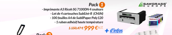 Imprimante A3 + Consommables 599 € H.T.