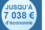 JUSQU’À 7 038 € d’économie