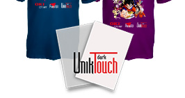 L'impression sur textile foncé : UnikTouch Dark