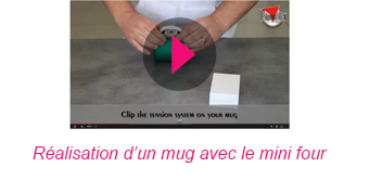 Réalisation d’un mug avec le mini four