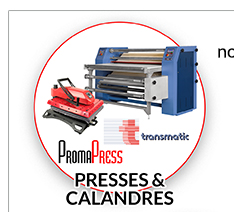 Presses & Calandres PromaPress et Transmatic