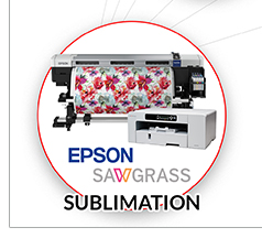 Sublimation Petit et Grand Format Epson et Sawgrass