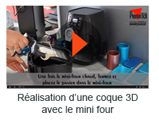 Réalisation d’une coque 3D avec le mini four