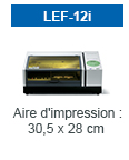 LEF-12i - Aire d'impression : 30,5 x 28 cm