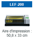 LEF-200 - Aire d'impression : 50,8 x 33 cm