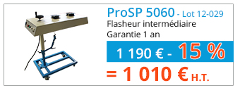 ProSP 5060 (Lot 12-029) - Flasheur intermédiaire - Garantie 1 an - 1 190 € - 15 % = 1 010 € H.T.