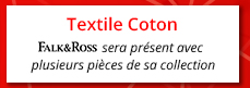 Textile Coton : Découvrez le nouveau catalogue Falk & Ross ainsi que quelques pièces de leurs collections !