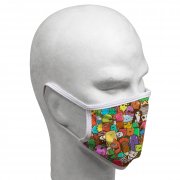 Masque de protection sublimé
