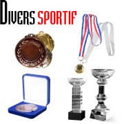 Trophé, médaille, coupe pour sublimation