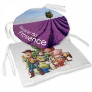 coussins de chaise rond carre