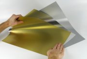 Plaques en aluminium souple 30 x 42 cm / épaisseur 0,18mm