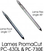 Lames de découpe pour PromaCut PC-430L et PC-730E
