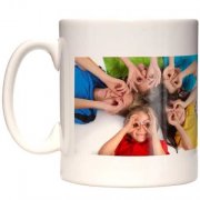Tasse blanche personalisée