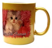 Tasse or à personnaliser