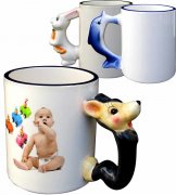 Tasses animal à personnaliser en sublimation