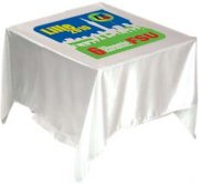 Nappe carrée à imprimer en sublimation