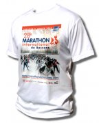 Tee-shirt blanc à imprimer en sublimation