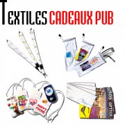 Textile cadeaux publicitaire à personnaliser
