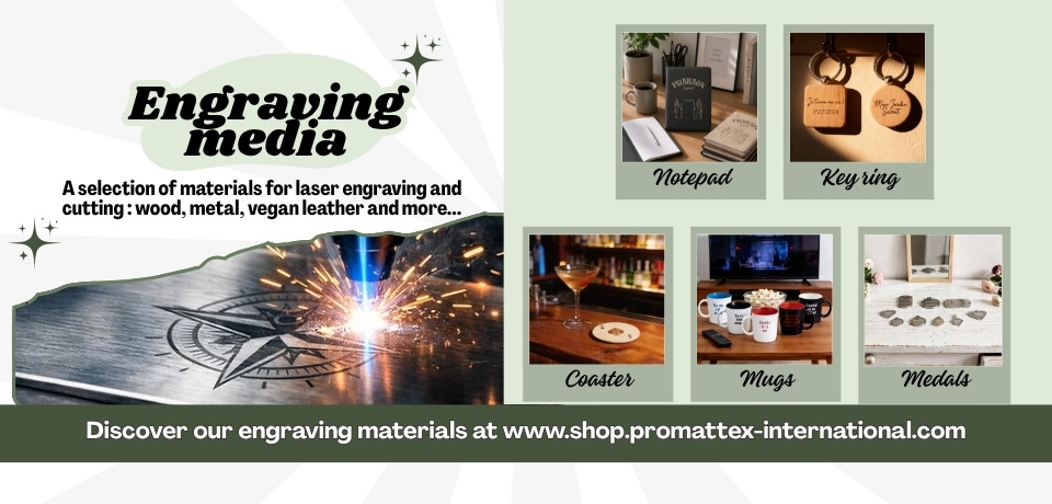Discover a selection of materials suitable for your engraving projects !