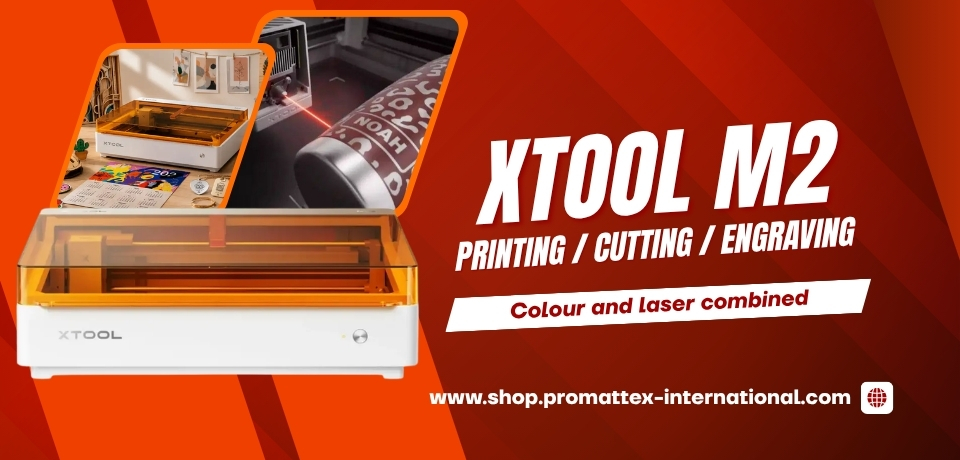 xTool M2 : print in colour, laser cut, create without limits !