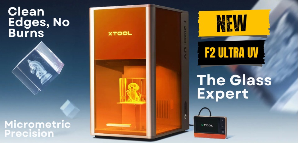Get the new xTool F2 Ultra UV and enjoy a 10% discount on the entire xTool range !