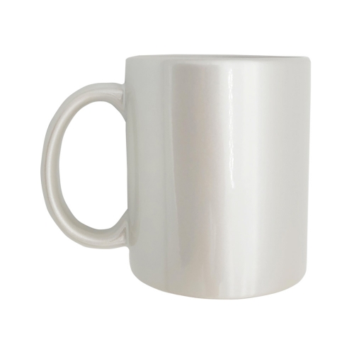 Mug Blanc Nacré en céramique