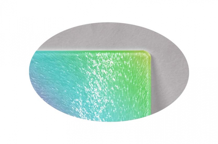 Planche à découper en verre - Patins anti-dérapants - Format Ø 20 cm