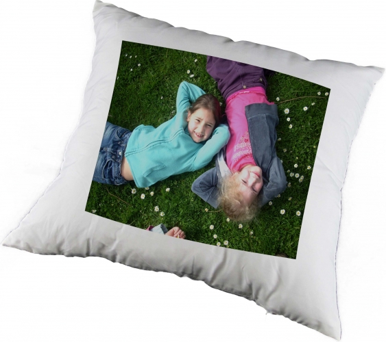 Housse de Coussin Imperméable Blanc