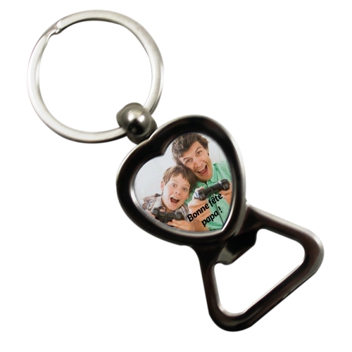 Imprimer une photo sur porte clé en aluminium - Porte clé photo