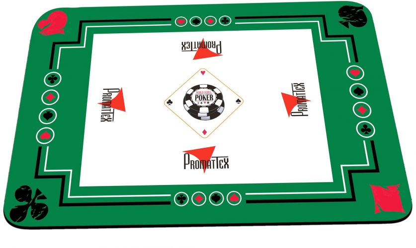 Tapis de carte Publicitaire Poker 