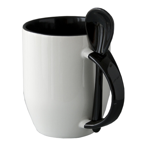 Tasse chauffante avec anse - Anthracite