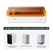 xTool M2 20W - Kit de Base avec purificateur de fumée SafetyPro AP2