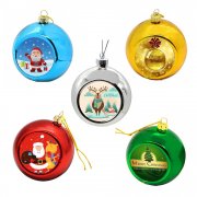 Boules de Noël Ø 8 cm - Toutes couleurs