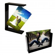 Cadres photo en verre support acrylique