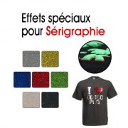 Effets spéciaux pour sérigraphie