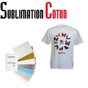 Sublimation sur coton