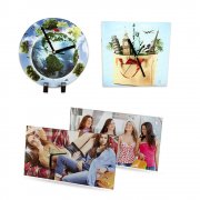 Horloges en verre - 3 formats