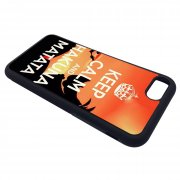 Coque 2D souple iPhone 7 en noir