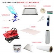 Kit Pochoir Flex 2 : Avec presse