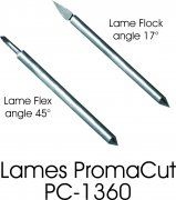 Lames de découpe pour plotter PromaCut PC-1360