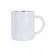 Mug en inox - Blanc - 10 Oz