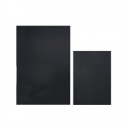 Plaques MDF Noires – Gravure Laser – Épaisseur 3 mm – Formats A3 & A4