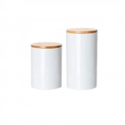 2 pots en céramique de 750ml et 900ml