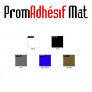 Promadhésif mat nuancier