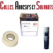 Colles, adhésifs, solvants